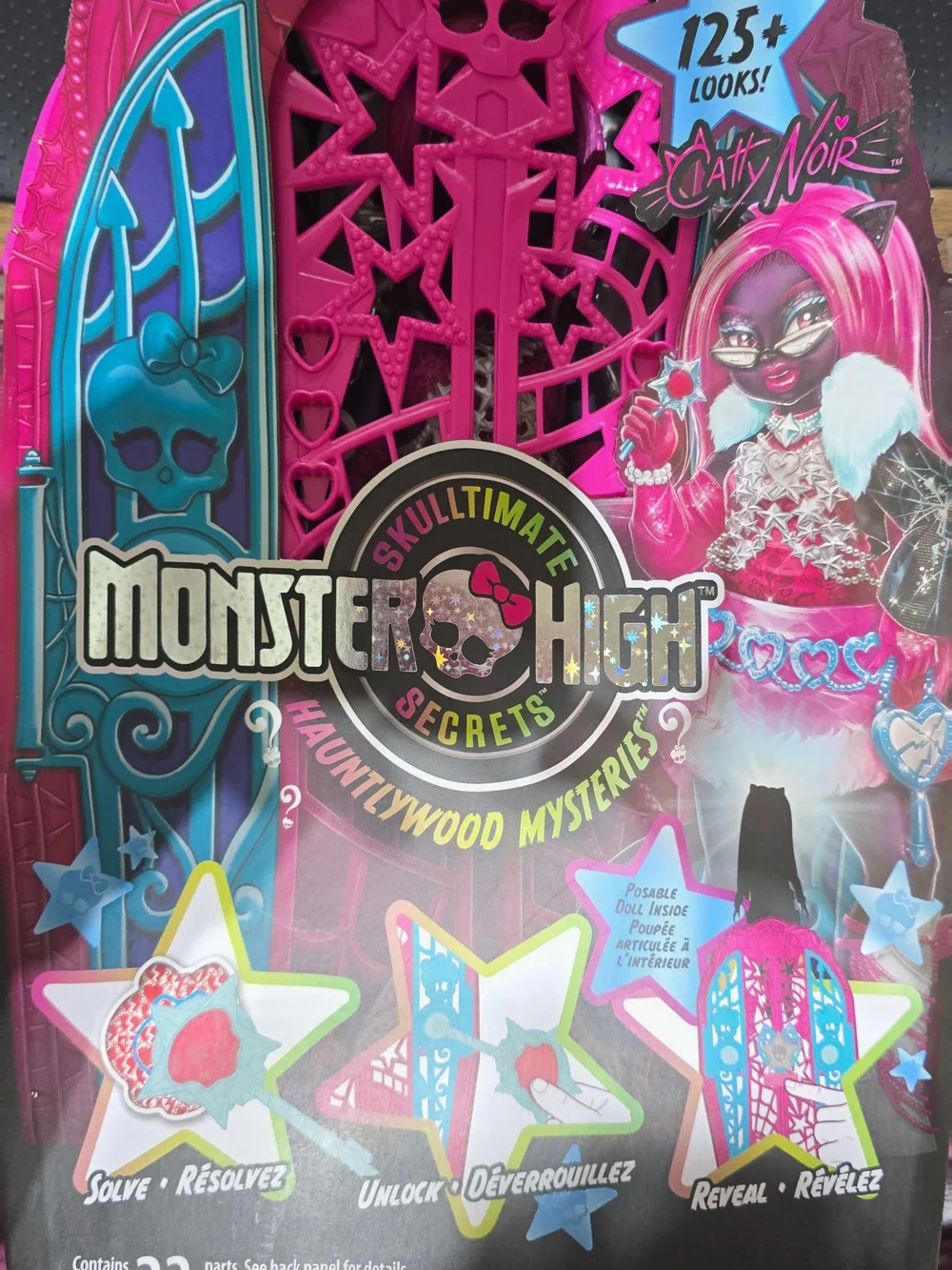 Mattel Monster High Secrets Hauntlywood Mysteries Playset - Pink & Teal